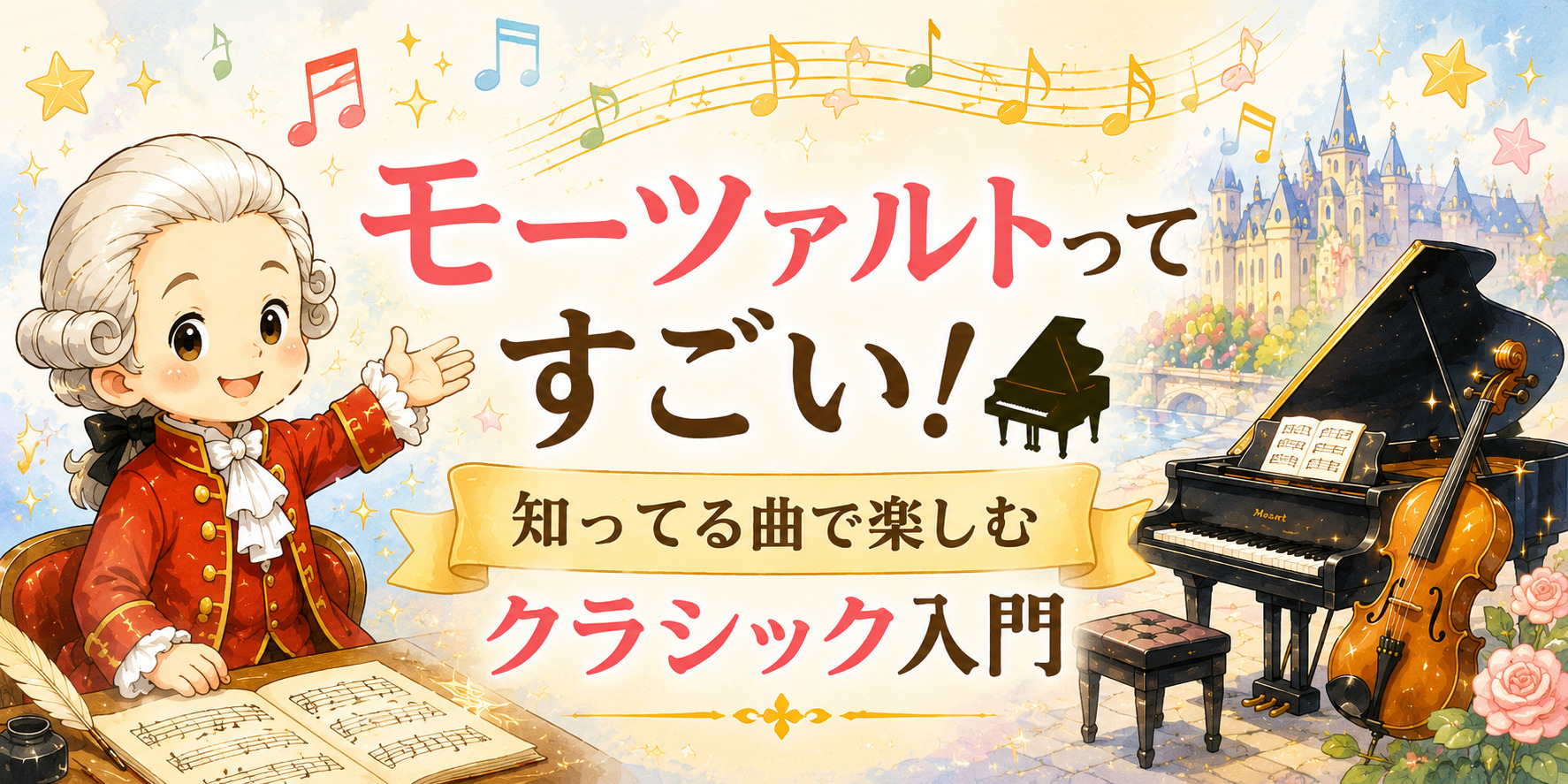 新しい趣味？情操教育？はじめてさんにおすすめの楽器レッスンのご紹介♪